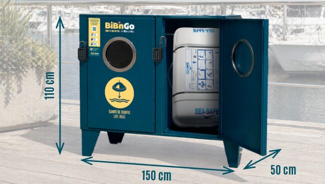 implantation et dimensions de BibnGo
