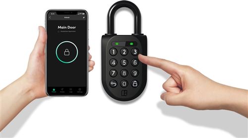 igloohome-Smart-Padlock-2-Cadenas-Connecte-avec-Acces-par-Code-et-App-Robuste-et-Etanche (2) Cadenas connecté Igloohome étanche pour l'extérieur